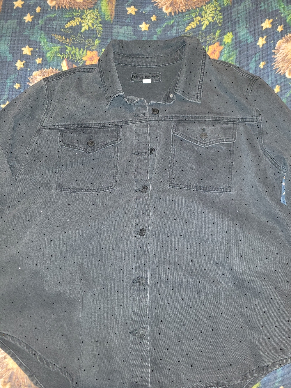 Maurices Dark Grey Jean Jacket